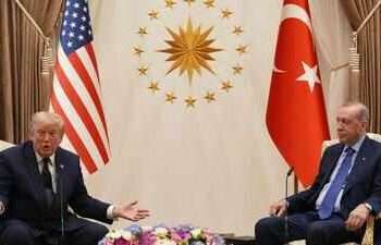 Trump Announces Removal of Sanctions on Turkey, Signals Potential F-35 Sales During NATO Summit Visit to Ankara.